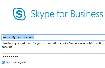 skype for business os x
